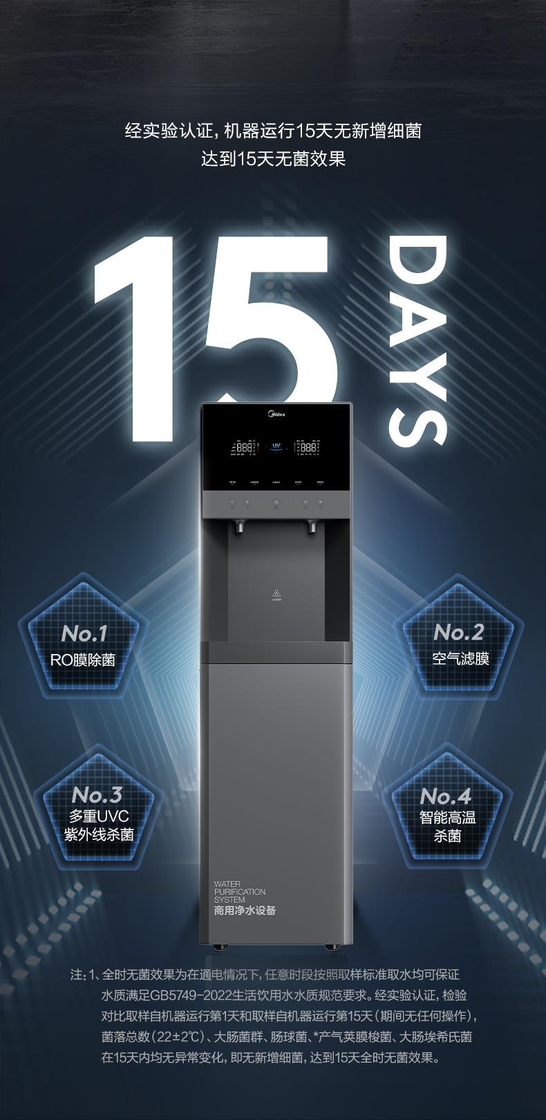 美的立式直飲機